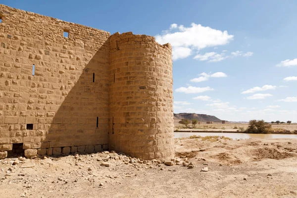 Ruins Stone Brick Castle Tabuk City One Major Stations Shamiite — Stock Photo, Image