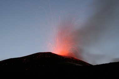 Volkan MT Etna, patlama