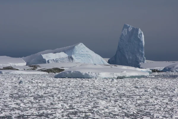 Icebergs in the Lemaire Channel, Antarctica — Stock Photo, Image