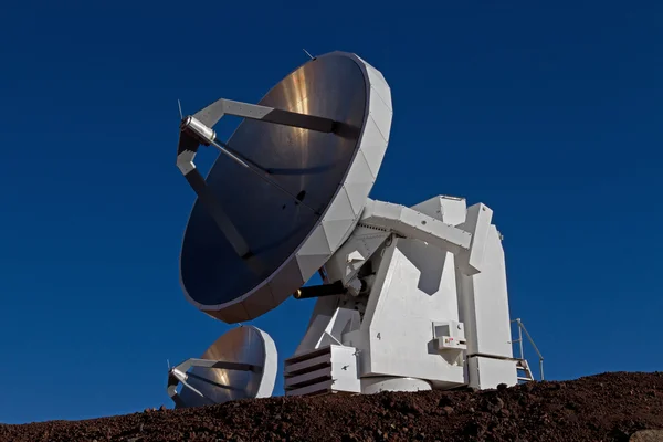 Anteny na Mauna Kea na Hawajach — Zdjęcie stockowe