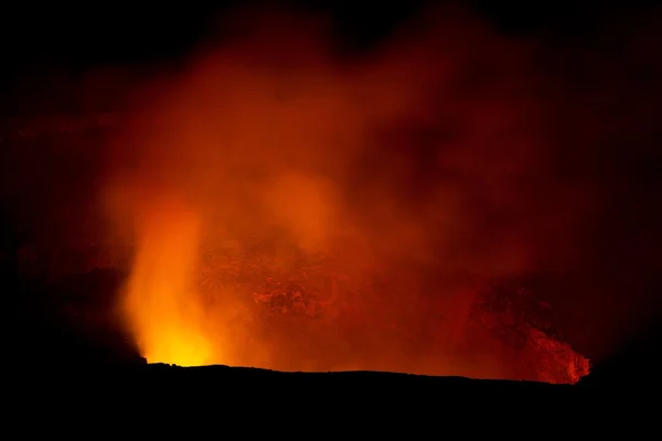 Θέα του ηφαιστείου Kilauea — Φωτογραφία Αρχείου