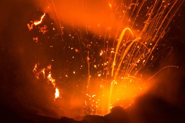 Volkan Yasur Erüpsiyonu