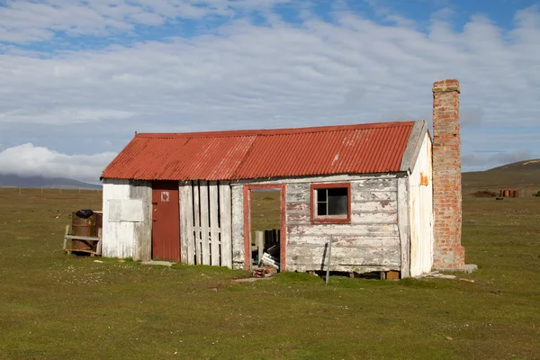 Vieille cabane, Îles Falkland — Photo