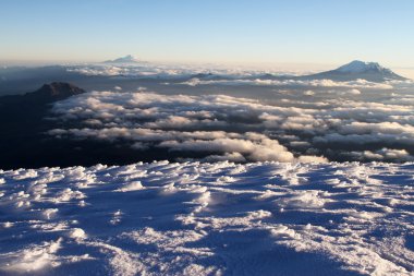 Cotopaxi Zirvesi görünümü