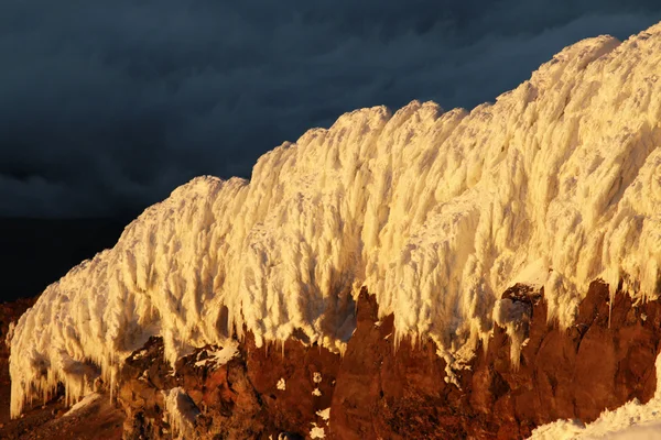 Cotopaxi 빙하의 보기 — 스톡 사진