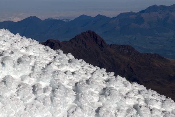 Pohled na Cotopaxi ledovec — Stock fotografie