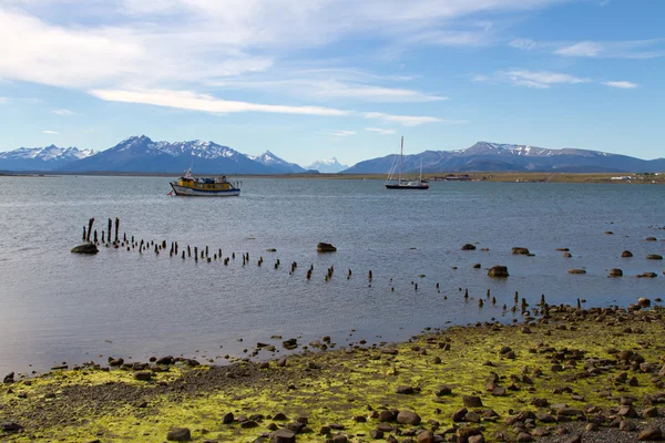 Harobour puerto natales, patagonien — Stockfoto