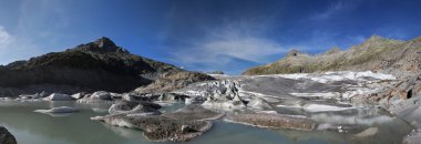İsviçre Rhoneglacier
