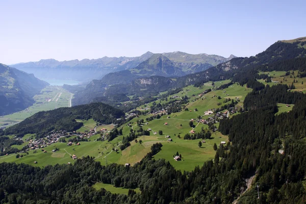 Долина "Haslital" в Швейцарії — стокове фото