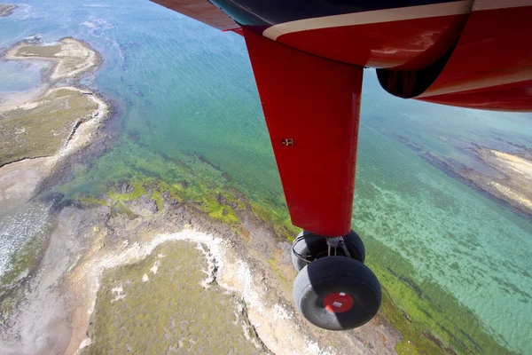 Flight over Falkland Islands — Stock Photo, Image