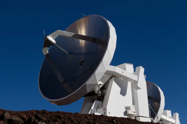 Anteny na Mauna Kea na Hawajach — Zdjęcie stockowe