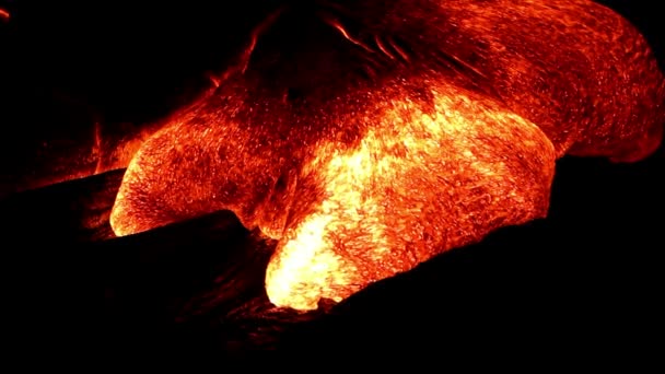 Lava flow, Hawaii — Stock Video