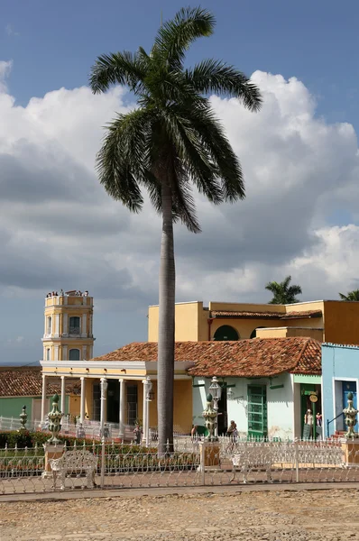 Cuba, Trinidad, Central Plaza — Foto Stock