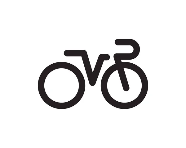 Modelo Logotipo Bicicleta Adequado Para Empresas Nomes Produtos Este Design — Vetor de Stock