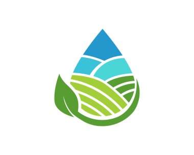 İşletmeler ve ürün isimleri için uygun tarım ve peyzaj logosu şablonu. Bu şık logo tasarımı bir şirket, ürün, hizmet ya da tüm fikirleriniz için farklı amaçlar için kullanılabilir..