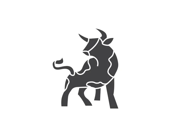 Modelo Logotipo Buffalo Adequado Para Empresas Nomes Produtos Este Design — Vetor de Stock