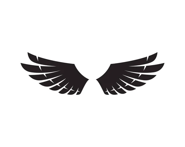 Wings Logo Vorlage Passend Für Unternehmen Und Produktnamen Dieses Stilvolle — Stockvektor