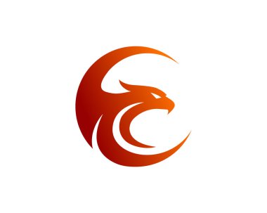 Eagle Tech Logo Şablonu Tasarım Vektörü, Amblem Tasarım Konsepti, Yaratıcı Sembol, Simge Simgesi, Simge