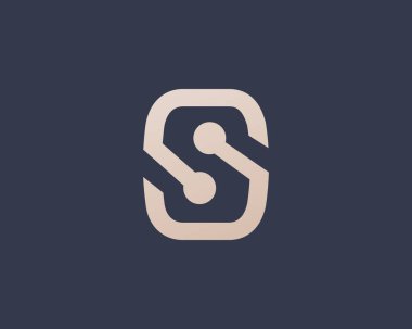 S harfi logo şablonu şirketler ve ürün isimleri için uygundur. Bu şık logo tasarımı bir şirket, ürün, hizmet ya da tüm fikirleriniz için farklı amaçlar için kullanılabilir..