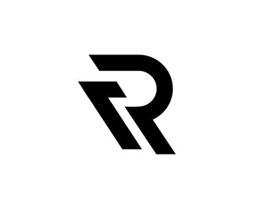 Monogram ve Baş harfler R logosu tasarımı ilham
