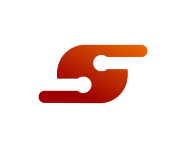 S logosunun baş harfleri ve baş harfleri ilham verici.