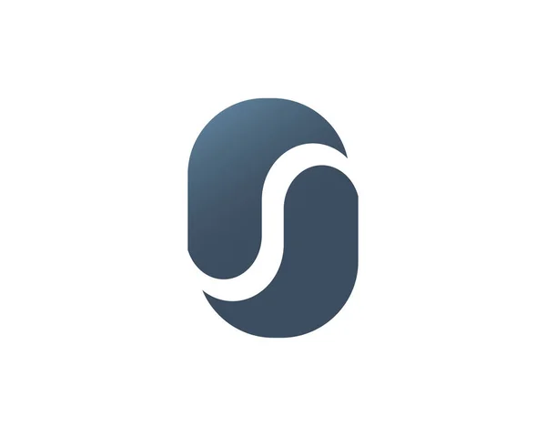 Monogramma Iniziali Logo Design Inspiration — Vettoriale Stock