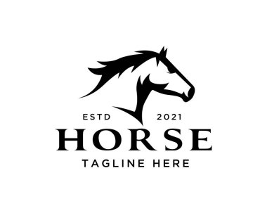 At logosu, Vektör maskotu, Vektör illüstrasyon simgeleri ve logo tasarım elemanları - at vektörü