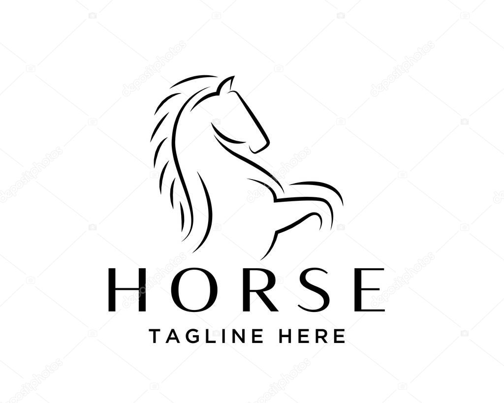 Horse logo, Vector mascot, Vector illustration icons and logo design elements - Horse vector