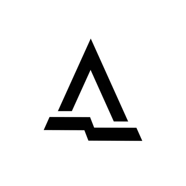 Сучасний Мінімальний Початкової Літери Натхнення Дизайну Логотипу — стоковий вектор