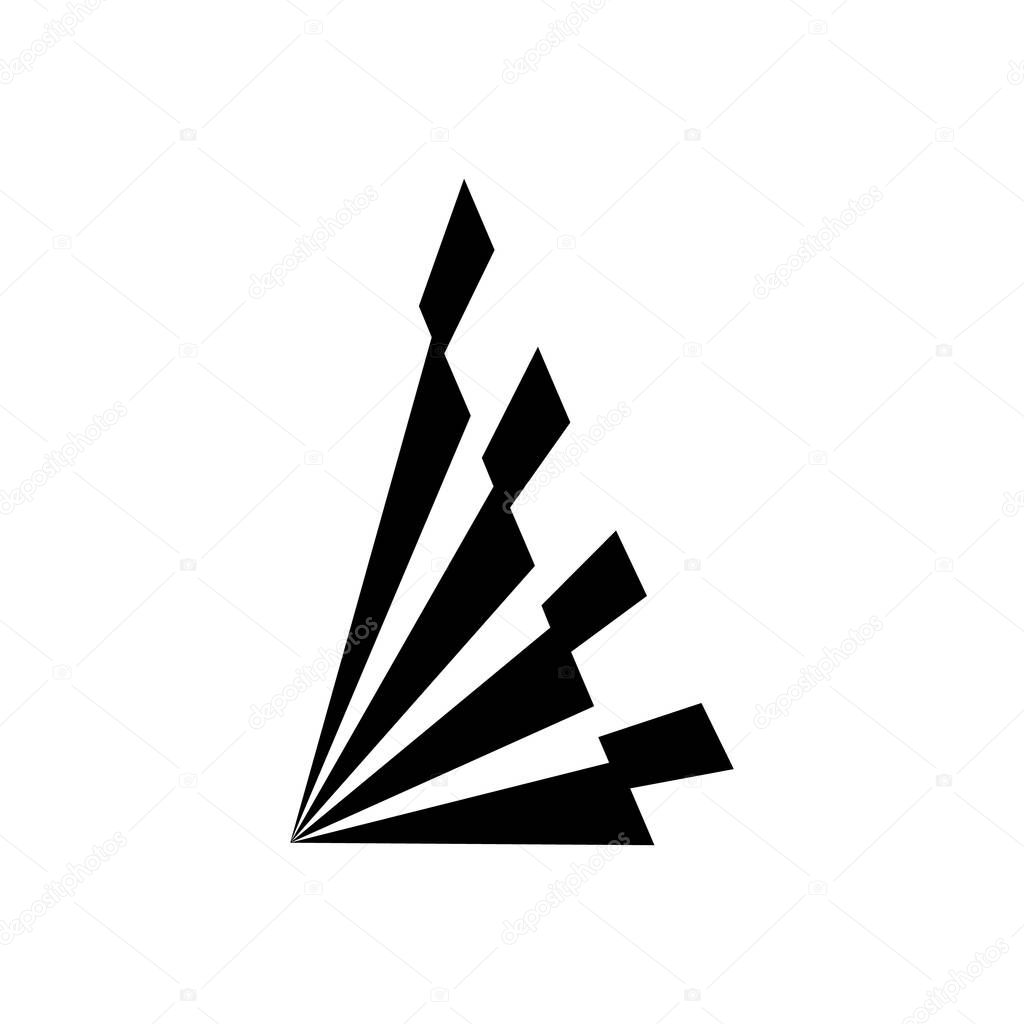Modern and minimal architect for Initial Letter A logo design inspiration