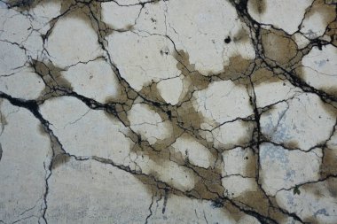 Polonyalı beton döşeme çatlağı.