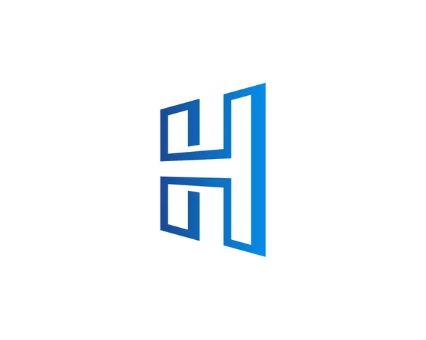 Lettera Iniziale Modello Logo Adatto Imprese Nomi Prodotti Questo Elegante — Vettoriale Stock