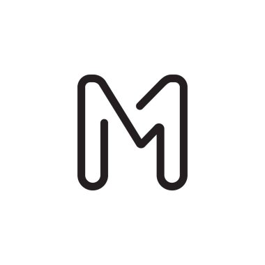 M harfi logo şablonu şirketler ve ürün isimleri için uygundur. Bu şık logo tasarımı bir şirket, ürün, hizmet ya da tüm fikirleriniz için farklı amaçlar için kullanılabilir..