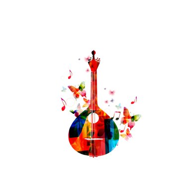 geleneksel Portekiz gitar 