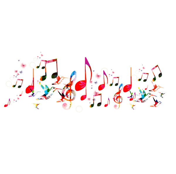 Abstract music background