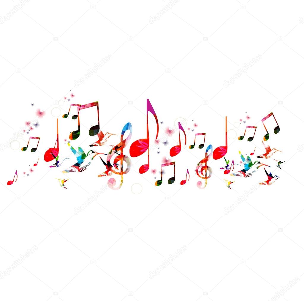 Abstract music background