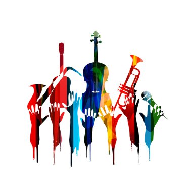 renkli müzik tasarım