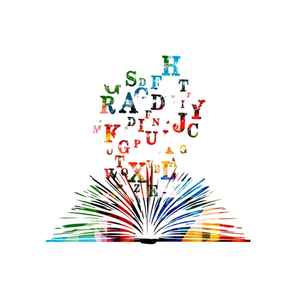 Yaratıcı renkli kitap