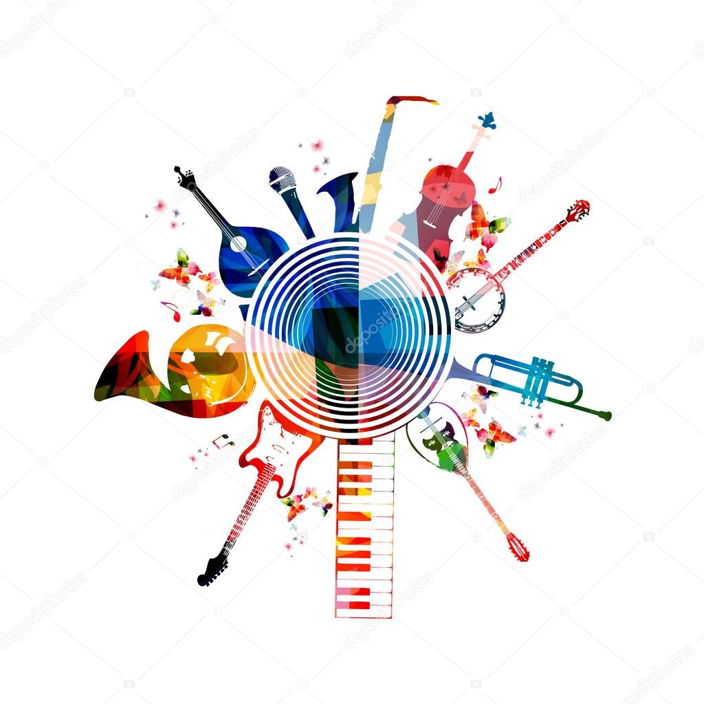 Musical instruments backgrounds | Musical instruments background