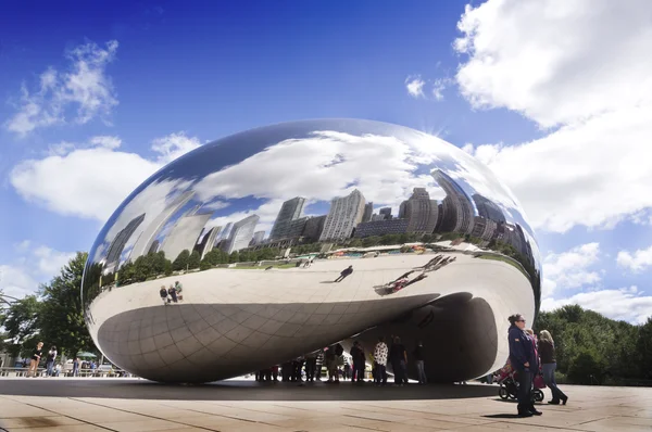 Cloud Gate (The Bean) — Fotografie, imagine de stoc