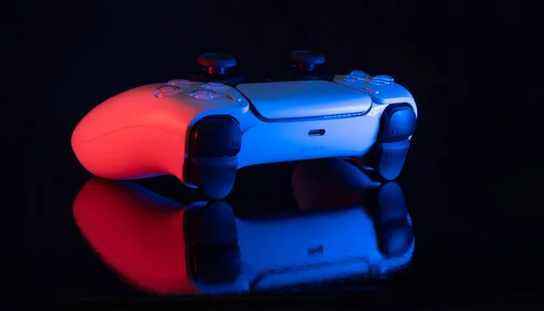 Neuer Playstation Controller Dual Sense Mit Selektivem Fokus Sao Paulo — Stockfoto