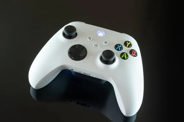 Xbox Series Controller Terisolasi Desember 2020 Sao Paulo Brasil — Stok Foto