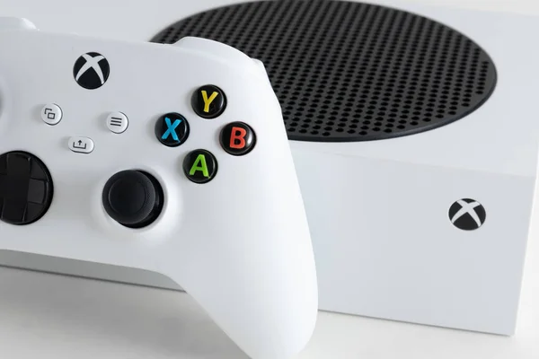 Xbox Series Контролером Повній Видимості 2021 Сан Паулу Бразилія — стокове фото