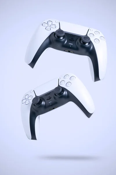 Playstation Controllers Mayo 2021 Sao Paulo Brasil — Foto de Stock