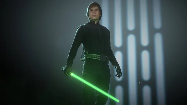 Render Luke Skywalker Ιουλ 2021 Σάο Πάολο Βραζιλία — Φωτογραφία Αρχείου