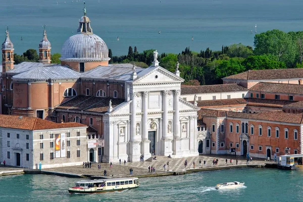 Βενετία Ιστορικό Κέντρο Της Πόλης Από Ψηλά Ιταλία — Φωτογραφία Αρχείου