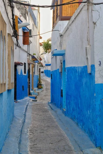 Kasbah Morocco March 2020 Beautiful Alley Traditional Colorful Residential Buildings — Photo
