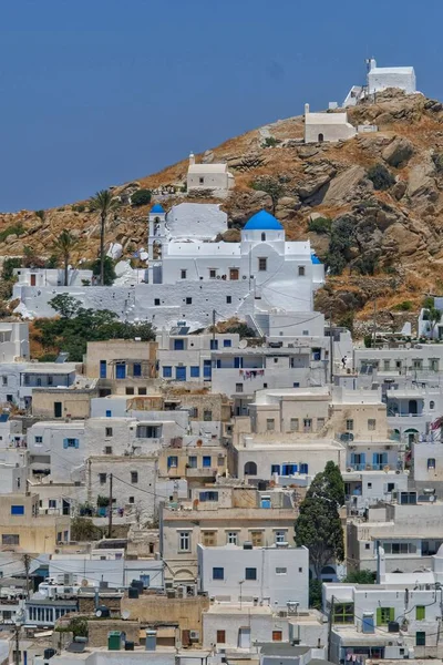 希腊爱洛斯环岛风景如画的全景 — 图库照片