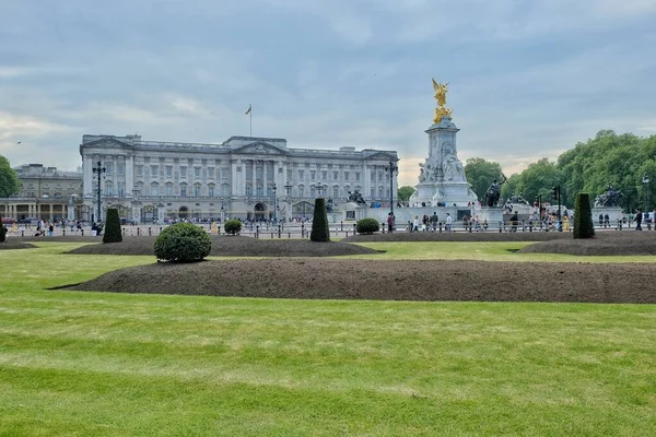 Vew Belo Palácio Buckingham Londres Reino Unido — Fotografia de Stock