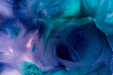 Soyut mürekkep dokusu. Akrilik modern sanat. Mürekkep